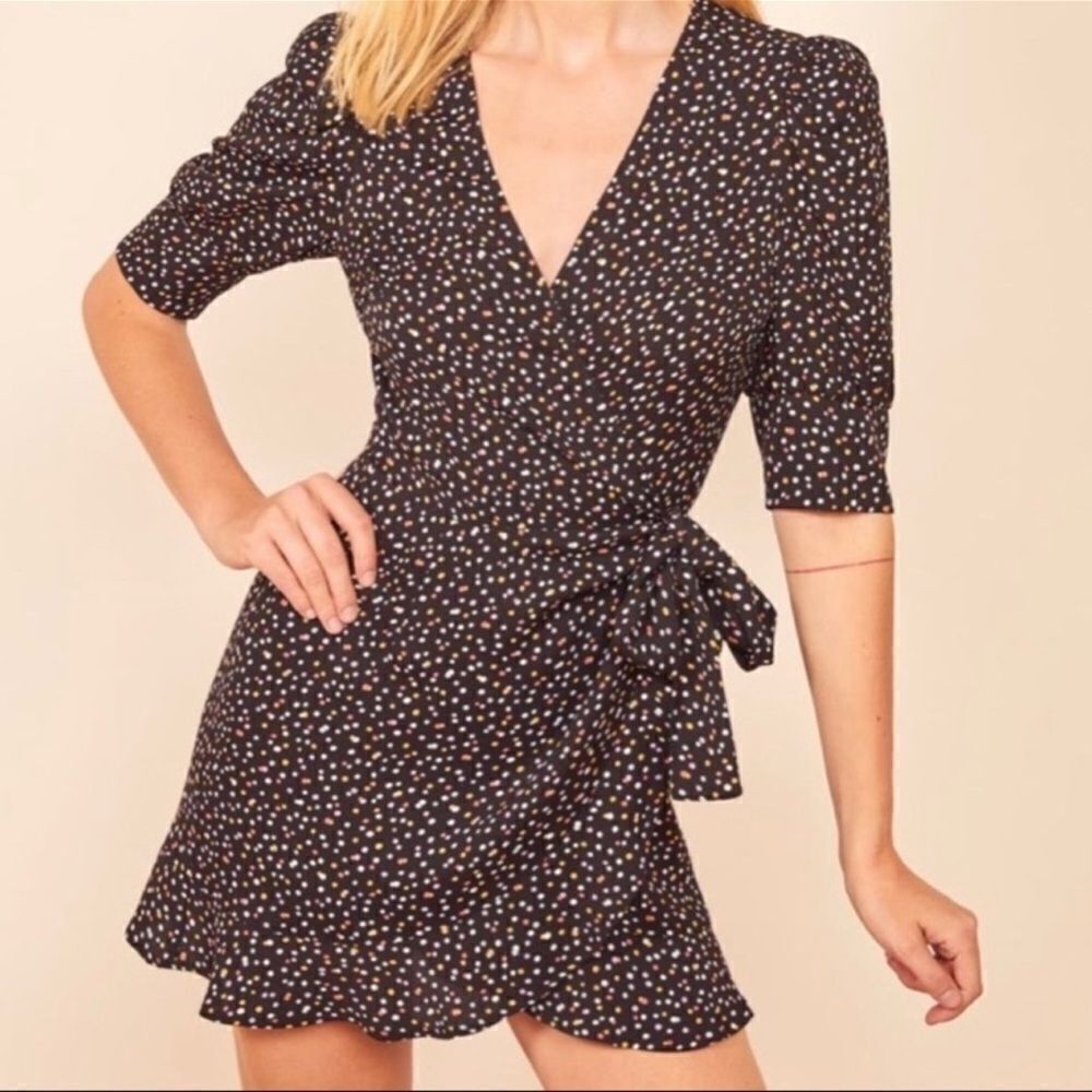 Reformation Deanna Wrap Dress